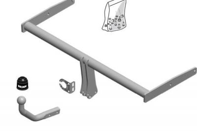 THULE Attelage ''col De Cygne'' D&eacute;montable Avec Outils Brink 531900