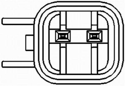 HELLA  6Pu 012 039-961 Capteur, Vitesse De Roue - 12V - Essieu Avant