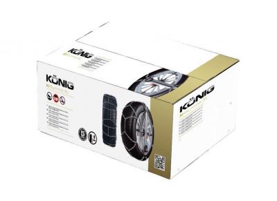 KONIG K&Ouml;NIG K-SUMMIT K44 - Cha&icirc;nes &agrave; Neige, Set de 2