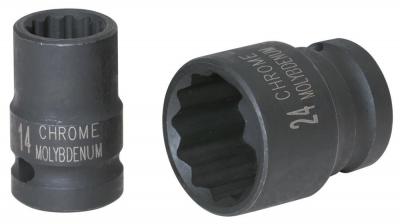 KS TOOLS  - Douille &agrave; chocs courte 12 pans 1/2 18 mm - 515.0918