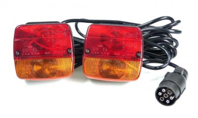 . XL Perform Tools 553910 2 Feux de remorque 4 Fonctions C&acirc;bl&eacute;s 4,5 m