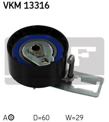 SKF Galet tendeur de courroie de distribution  VKM 13316