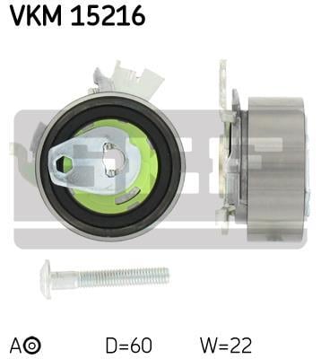 SKF Galet-tendeur de courroie de distribution  VKM 15216