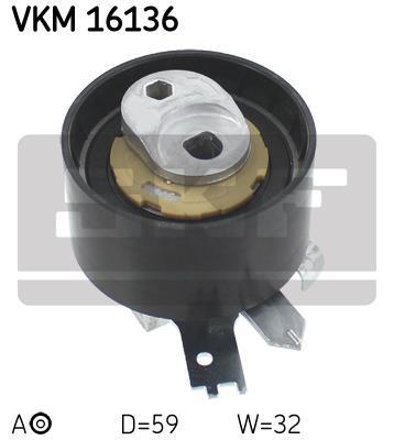 SKF  Galet tendeur (courroie de distribution) VKM 16136 RENAULT CLIO
