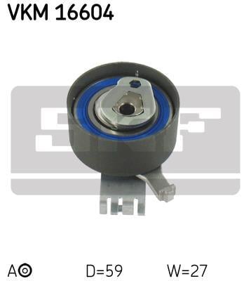 SKF Galet tendeur de courroie de distribution  VKM 16604