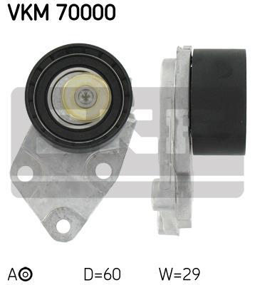 SKF  Galet tendeur (courroie de distribution) VKM 70000