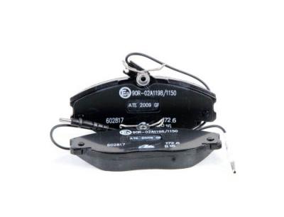 ATE Kit de plaquettes de frein, frein a disque  - TEVES 13.0460-2817.2