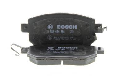 BOSCH  Jeu de plaquettes de frein avant 0 986 494 366 NISSAN MURANO