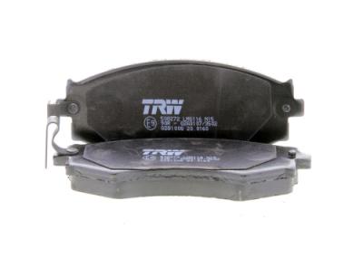 TRW Kit de plaquettes de frein frein &agrave; disque GDB1008 