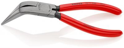 KNIPEX  38 71 200 pince de m&eacute;canicien noire atramentis&eacute;e gain&eacute;es en plastique 200 mm