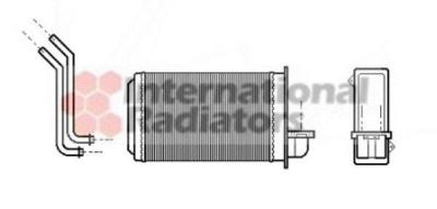 VAN WEZEL Radiateur de chauffage  40006088 (X1)