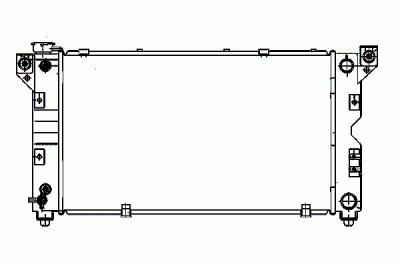 NRF  50238 Radiateur, refroidissement du moteur