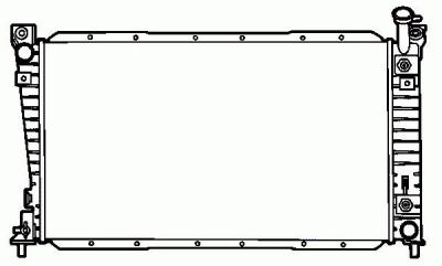 NRF Radiateur, refroidissement du moteur  50334