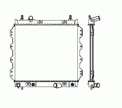 NRF  53337 Radiateur, refroidissement du moteur