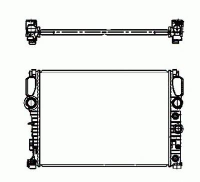 NRF  53423 Radiateur, refroidissement du moteur