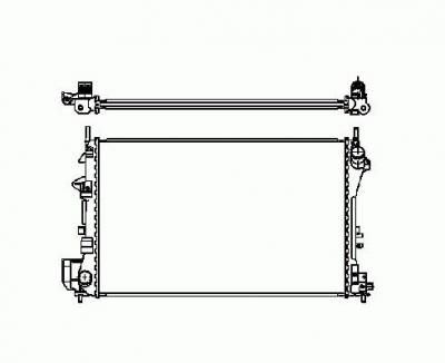 NRF  58203 Radiateur, refroidissement du moteur