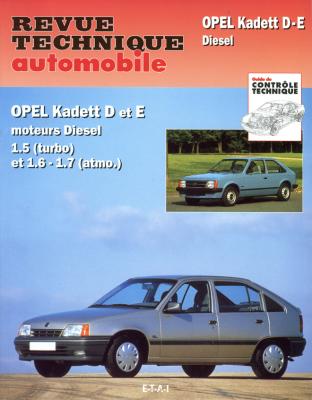 [ETAI] Opel Kadett D, E Et Combo - Moteurs Diesel Et Turbo Diesel