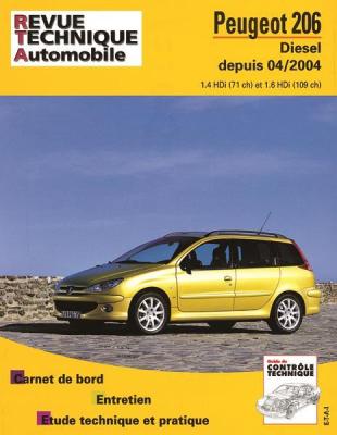 E-T-A-I Peugeot 206 - Essence Et Diesel Depuis 04-2003