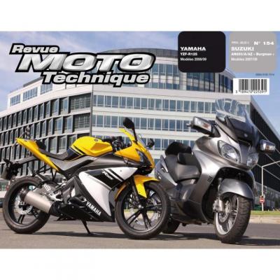 ETAI Revue Moto Technique 154.1 Suzuki 650 Burgman 07-09 / Yamaha YZF-R 125