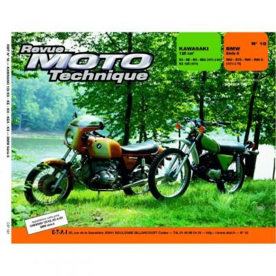 ETAI Revue Moto Technique 18 Kawasaki 125 KS A KH / BMW R 60/6 A R 90/6