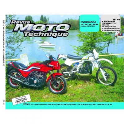 E-T-A-I Revue Moto Technique 49 Husqvarna 125-240-390-430 WR / Kawasaki Z-GPZ