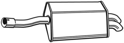 WALKER Silencieux arriere  23340 (X1)