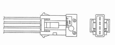 NTK NGK Sonde lambda pour PEUGEOT: 406 (Ref: 1982)