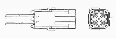 NTK NGK Sonde lambda 5653 LADA 110