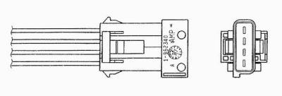 NTK NGK Sonde lambda 5739 PEUGEOT 306