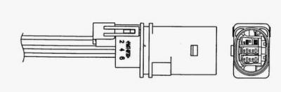 NTK NGK Sonde lambda 90532 FIAT 500