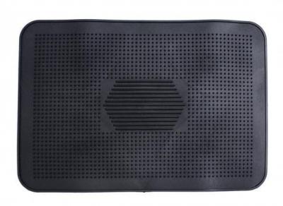 RED SIGN CARLin&eacute;a 1 tapis PVC 50x35cm. Noir