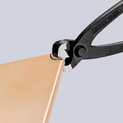 KNIPEX Tenaille Russe 220mm - Gain&eacute;e Pvc - T&ecirc;te Polie - Capacit&eacute; 24mm