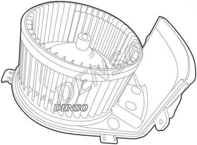 DENSO Ventilateur, condenseur de climatisation  DEA23005