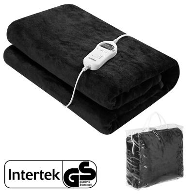 MONZANA Couverture chauffante 180x130cm Anthracite