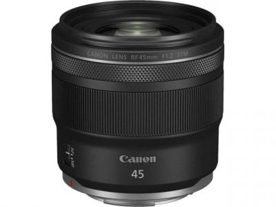 CANON Objectif Hybride  RF STM 45 mm f/1.2-16 Noir pour Monture  RF