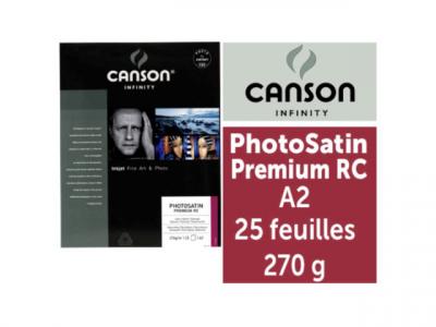 CANSON  Papier Photo Infinity RC A2 270g 25 Feuilles Photosatin