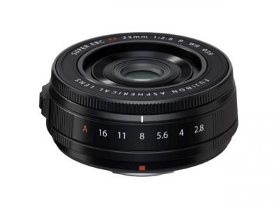 FUJIFILM Objectif &agrave; Focale fixe  Fujinon XF 23mm f/2.8 R WR Noir pour Monture Fuji X
