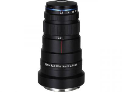 LAOWA  25mm f/2.8 Ultra-Macro 2.5-5x Monture L