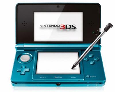 Console Nintendo 3DS bleue lagon