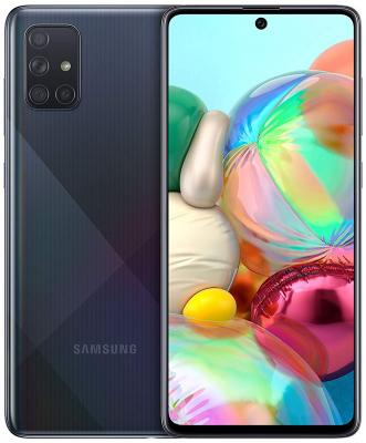SAMSUNG  Galaxy A71 - Smartphone 17 cm (6.7""), 1080 x 2400 Pixels, 2.2 GHz, 128 Go, 64 MP, Noir
