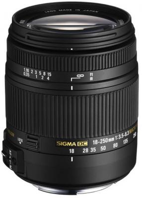 SIGMA Objectif  - Fonction Zoom - 18 mm - 250 mm - f/3.5-6.3 DC Macro OS HSM - Sony A-type