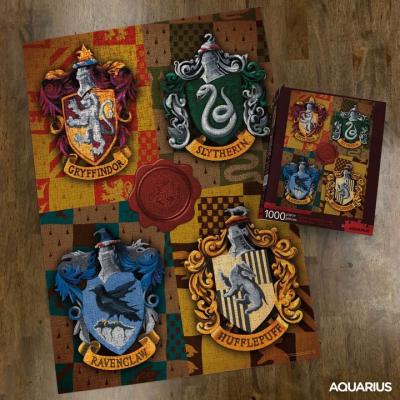 HARRY POTTER  - puzzle crests (1000 pi&egrave;ces)