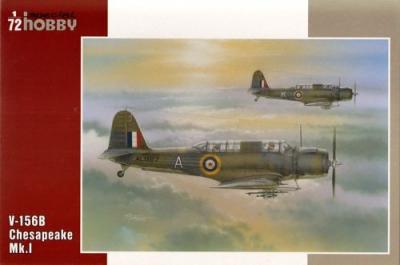 SPECIAL HOBBY V-156b Chesapeake Mk.i - 1:72e -  