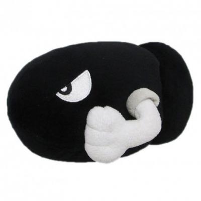 SANEI Sherwood Bullet Bill Super Mario Bros Teddy Noir