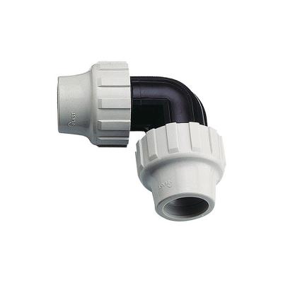 BLANC HABITAT Somatherm - Raccord plastique coud&eacute; &eacute;gal pour tube pe &Oslash;20 mm - brut