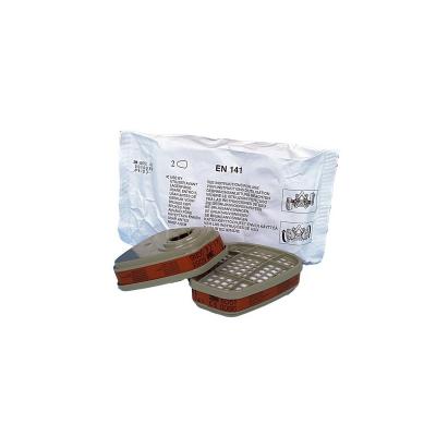 3M Filtre 6059 ABEK1 Vapeurs organiques, inorganiques, gaz acides, amoniac - boite de 8