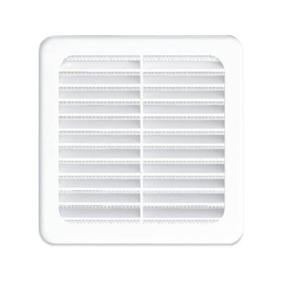 AUTOGYRE Grille carr&eacute;e plastique universelle 100x100mm 28cm&sup2; - blanc