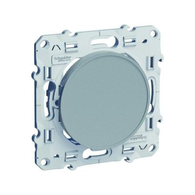 SCHNEIDER ELECTRIC Obturateur Odace, , gris aluminium