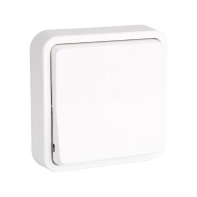 SCHNEIDER ELECTRIC Interrupteur va-et-vient blanc encastr&eacute; &eacute;tanche Mureva