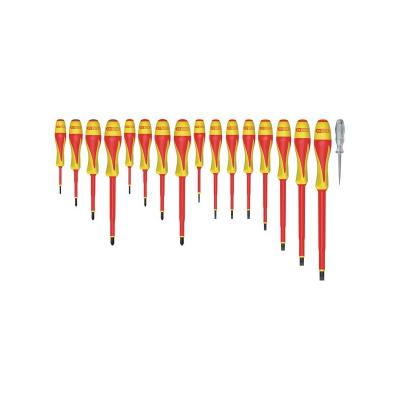 KS TOOLS Jeu de tournevis isol&eacute;s  ultimate - 16 pcs - 922.6219 922.6219